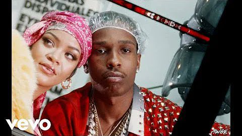 TeamOfRihanna's tweet photo. A$AP Rocky's "D.M.B." music video starring Rihanna premieres in 30 minutes on https://t.co/Cv6TCVGNWn 🎬 https://t.co/CCssdApKyG