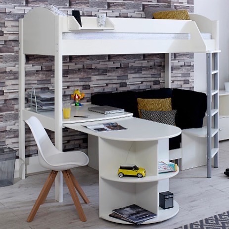 familywindow's tweet photo. The Noah D loft bed offers a place to sleep, relax and work. It features a rigid bedframe with a sleeping bunk, with a fixed desk and sofa bed below.
https://t.co/CqrRnp58SX

#bedroom #interiordesign #interior #homedecor #bedroomdecor #home #bed #design #furniture #decor https://t.co/GvMweCuCw8