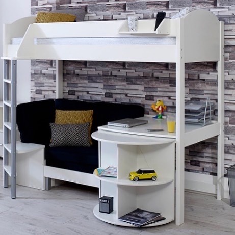 familywindow's tweet photo. The Noah D loft bed offers a place to sleep, relax and work. It features a rigid bedframe with a sleeping bunk, with a fixed desk and sofa bed below.
https://t.co/CqrRnp58SX

#bedroom #interiordesign #interior #homedecor #bedroomdecor #home #bed #design #furniture #decor https://t.co/GvMweCuCw8