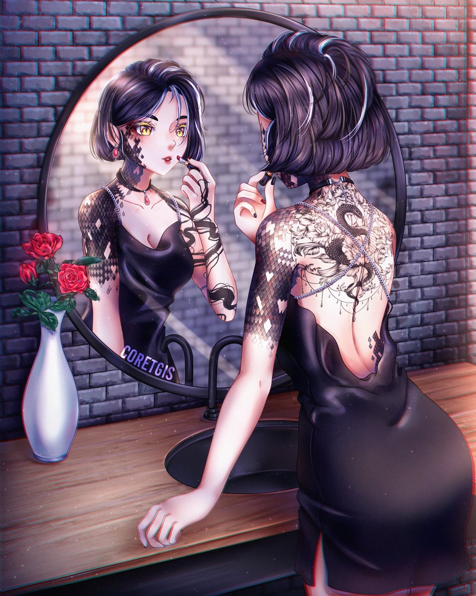 "Lilith"
No me cansaré nunca de dibujar a Renée 
(Resubido porque soy idiota)
#ADOM #Adomsona