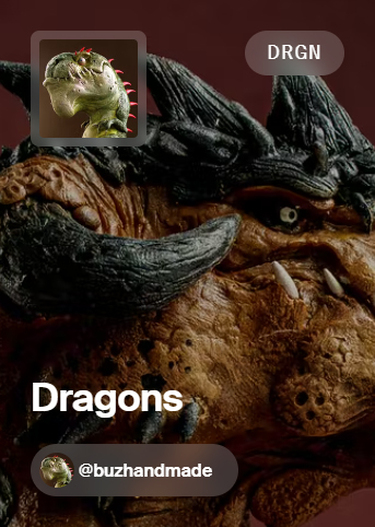 Buzhandmade's tweet photo. My Dragons collection LIVE on foundation
1 on 5 legendary Dragons ready to FLY!

https://t.co/xZcKQiNEoi

100% handmade sculptures

#buzhandmade #NFTs #NFTCollection #Nftarts #NFTCommumity #NFTartists #nftcollector #NFTdrops #3dart #sculpture #toyart https://t.co/Awr3eL25SN
