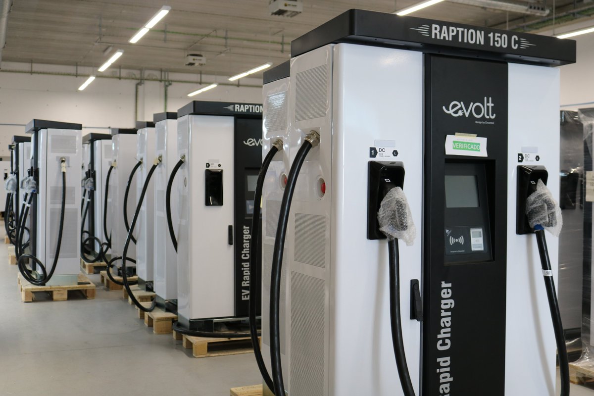 circontrol_com's tweet photo. π Our first Raption 150 C are just ready to go! π
π Today the first shipments of our new #HPCchargers will be packed and sent to the customers β‘οΈπ
Still don't know what the #Raption150Compact can do for you? π https://t.co/KqYzMdfthW
#Raption #ultrafastcharge #EVcharge https://t.co/DwUUPGRYTM