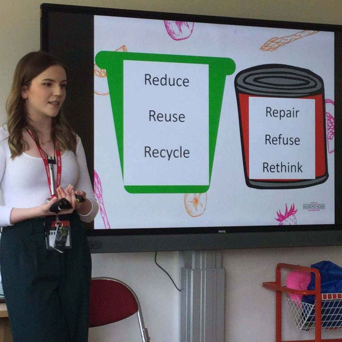 Thank you to the <a href="/HolroydHowe/">Holroyd Howe</a> sustainability coordinator for leading a Prep assembly today. Girls were shocked at the large numbers but pleased to find we can all make a difference, starting tonight! #PipersHOPE #PipersCommunity