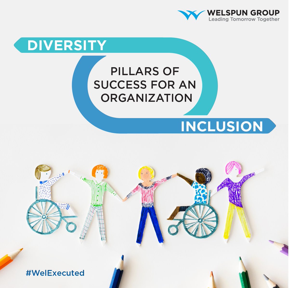 WelspunWorld's tweet photo. Welspun, we stand for #inclusivity and #diversity. Many of our initiatives, such as Manthan and Women of Welspun do just that and more. Visit https://t.co/uXgYShKrhm to know more!β
#WelspunGroup #PillarsOfSuccess #OrganizationalGrowth #WelExecuted https://t.co/UomVALCMwd