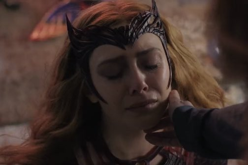 Bestvisiontv's tweet photo. Only Wanda could've understand Wanda🥺

#DoctorStrange https://t.co/QSrjA5fzMW