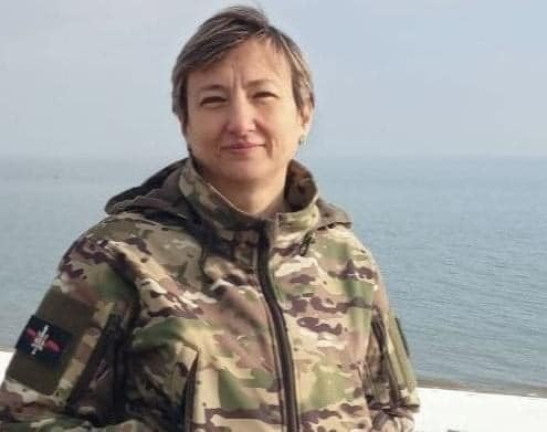 EuromaidanPress's tweet photo. Natalia Luhovska, psychologist of the Azov Regiment died in Mariupol

Her son,Yuriy Luhovskyy, died at the age of 23 from a bullet by🇷🇺sniper in Donetsk Oblast.After his death, Natalia continued her work at Azovstal and stayed with 🇺🇦soldiers until the end
https://t.co/LcKEcq0XwM https://t.co/qJN6xHWMfO