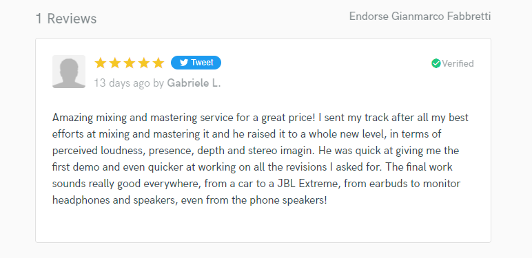 Mix/Mastering feedback on SoundBetter! 🙏
If you need mixing/mastering, check out my service on SoundBetter 👇 
🔘 soundbetter.com/profiles/47071…