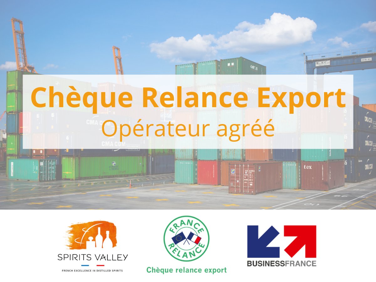 Spirits_Valley's tweet photo. [Export]
🌍 C'est avec grand plaisir que nous vous annonçons que Spirits Valley est désormais opérateur agréé @businessfrance dans le cadre du programme Chèque Relance Export ! 
#chequerelanceexport #businessfrance #spiritsvalley https://t.co/KR2pCsMBD8