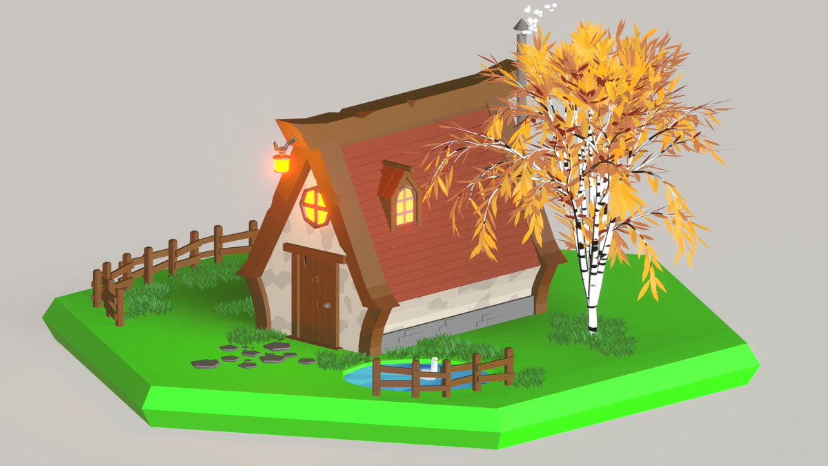 Win_Nder's tweet photo. low poly home art by WinNder
created by BLENDER 3D

#blender #blender_3d #blender3d #blenderart #art #3d #2d #cg #cgi #home #tree #lowpoly #low_poly #duck #3dart #light #model #WinNder https://t.co/P6WJOuzL9O
