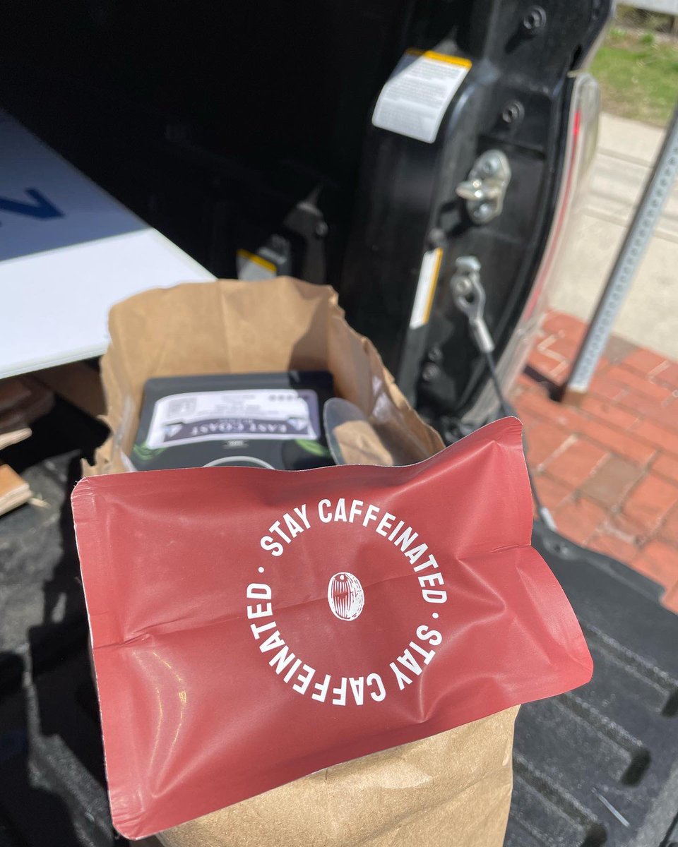NBmarathonman's tweet photo. FUEL STOP! Time for a little coffee from @MillTownRoaster #Fredericton #marathon #CUthisweekend #FtonMarathon2022 https://t.co/AKmmnJXFeq