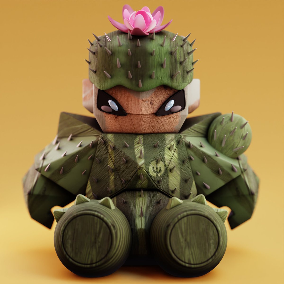 figuregot's tweet image. Lookin' pretty fly for a cacti 🛠️