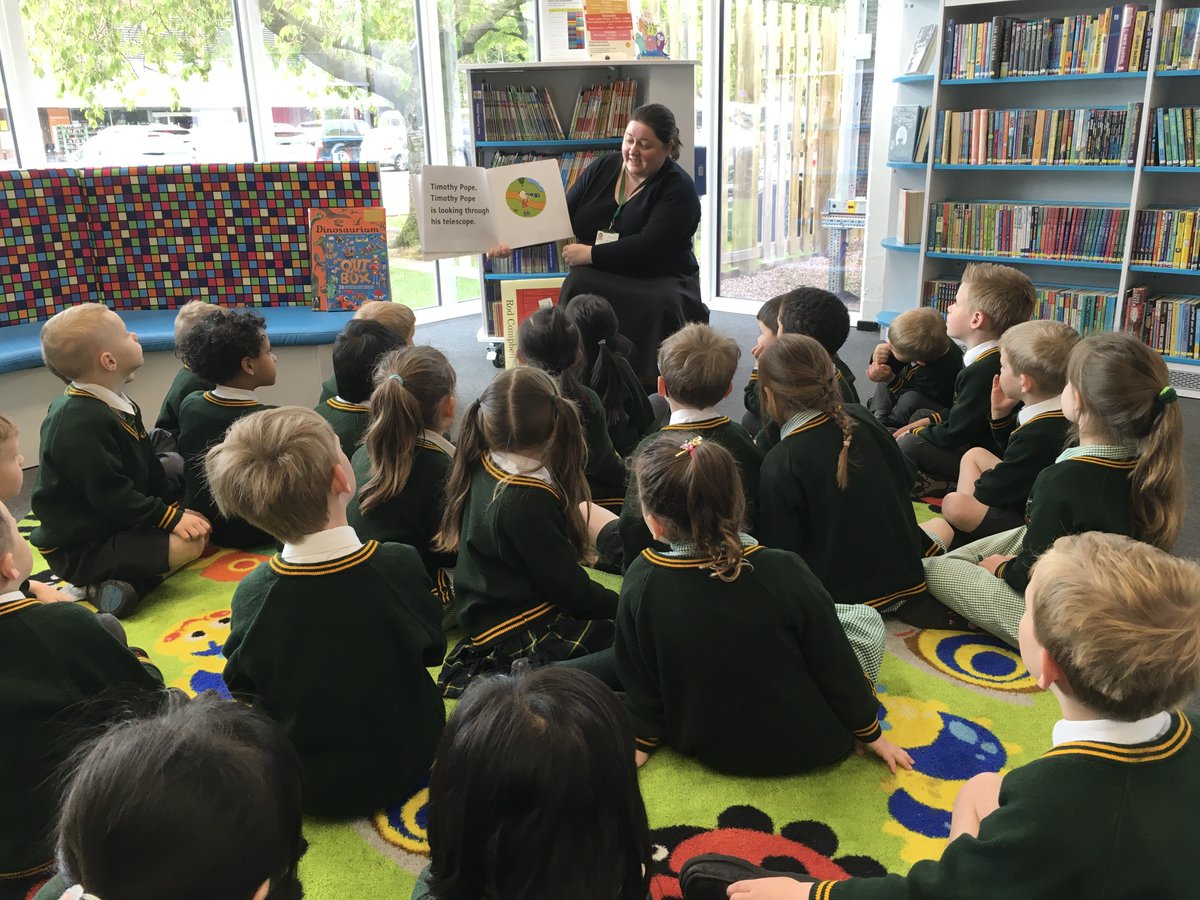 laceygreenpa's tweet photo. R2 have had a fantastic visit to #WilmslowLibrary today. They loved listening to stories read by the librarian as well as exploring all of the books and the different areas ๐๐ #eyfs @CECLibraries @HubLacey https://t.co/7GsM4slxdH