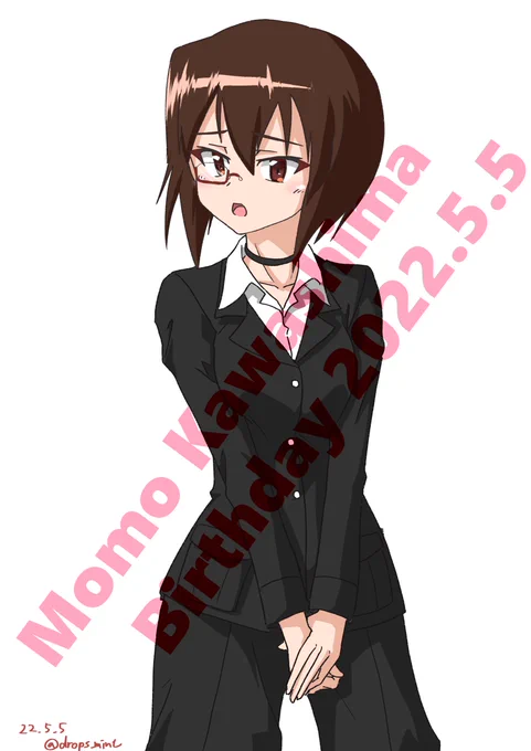 #河嶋桃生誕祭2022 
#河嶋桃生誕祭 
おめで桃

日付変わってるけど 