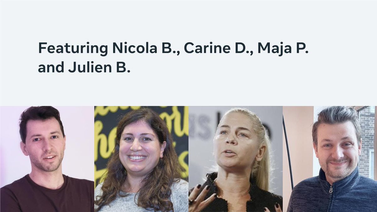 swarnenduhr's tweet photo. We are going LIVE in 15mins! Tune in to this livestream for the inside scoop from machine learning leaders. #MetaCareers #MachineLearning https://t.co/OZNZpK0na6 https://t.co/609zeVo6Cu