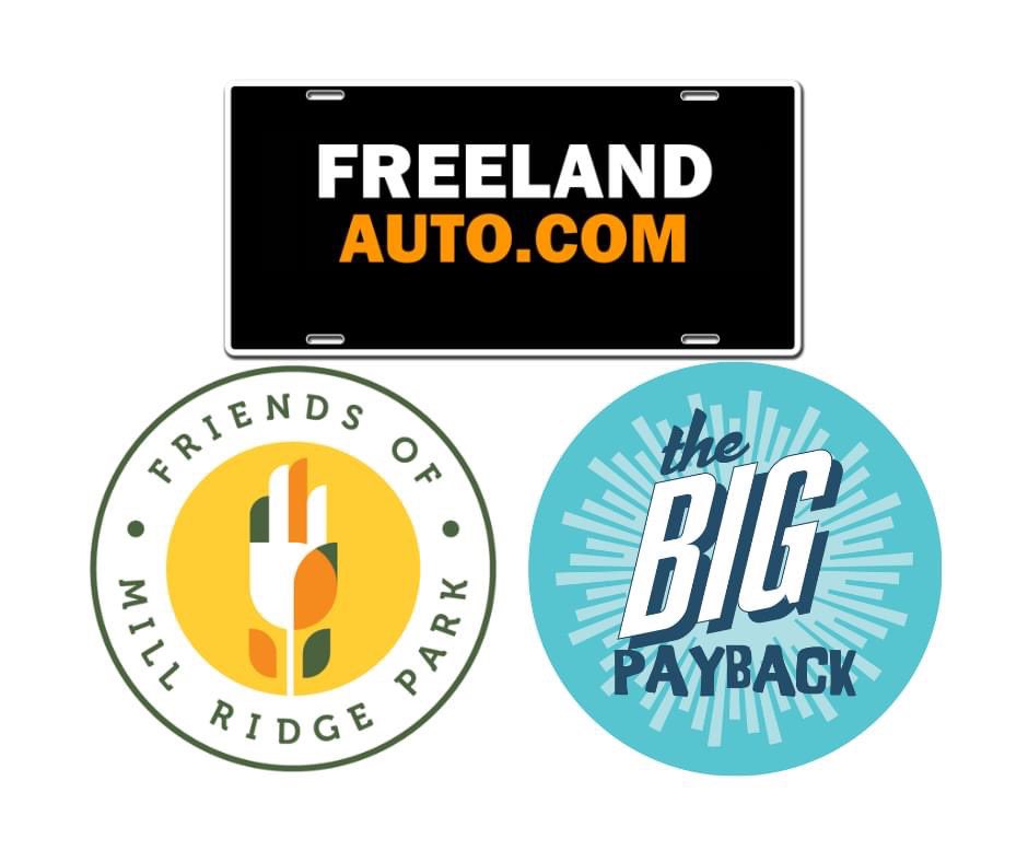 It's a match! 

Until 6PM today, @freelandchevy is matching your donation. 

Help us reach our #BigPayback goal and create access to the outdoors at Mill Ridge Park.