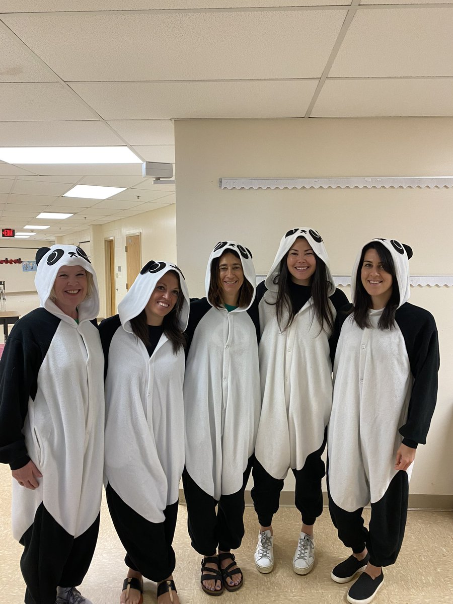 GbwTeam6's tweet photo. What do you call this group of 6th grade panda teachers? An embarrassment! #pandamonium 🐼 @GBW_ES https://t.co/zPeeOIdpFa
