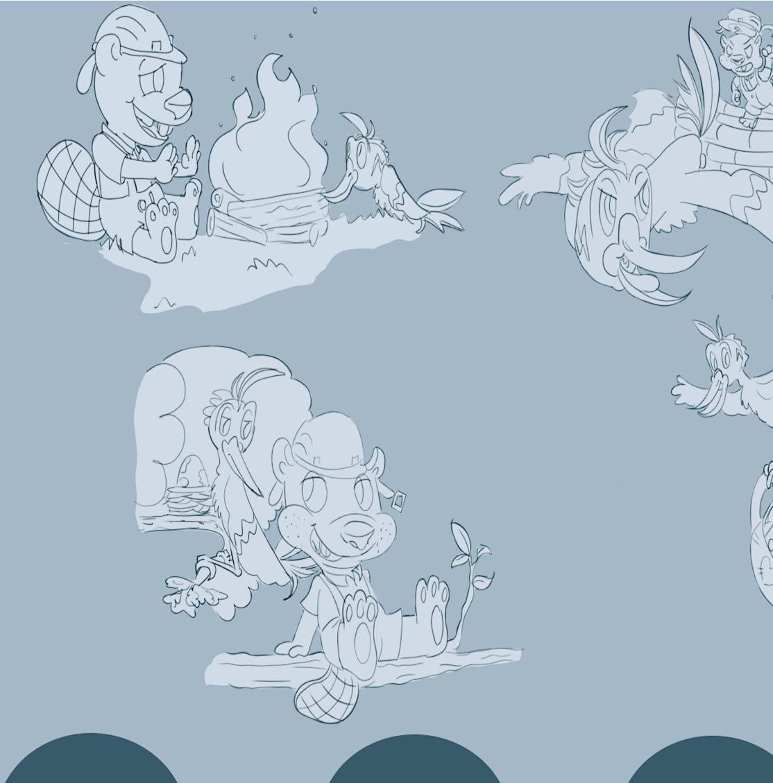 doodlepeepers1's tweet photo. More visual development work
#visualdevelopment #oc #originalcharacters #cartoonbeaver #cartoonbird #ArtistOnTwitter #cartoonist #CartoonArt https://t.co/XJxc52YIMn