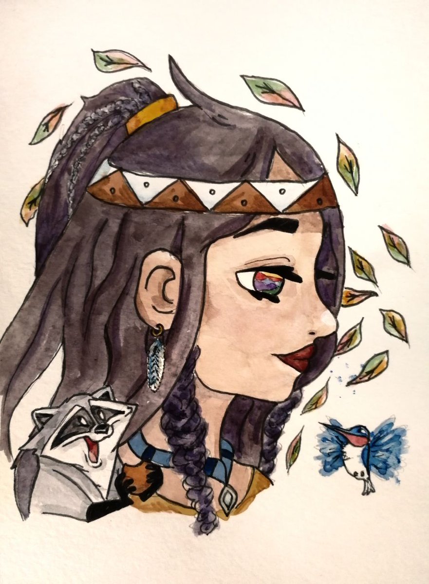 UrekaRoman's tweet photo. @Ayako_sol this is my art especially for the ayako project! The drawing is done in the pocahontas style. The background is taken from my other drawing.
❤️ Ayako❤️ https://t.co/dbgoEAwhVg