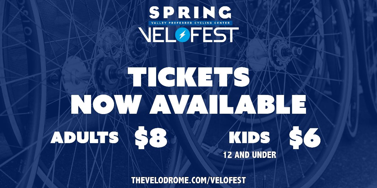 Velofest is this Saturday 9:30 to 3pm. Get your tickets now 😄 - mailchi.mp/thevelodrome/v…