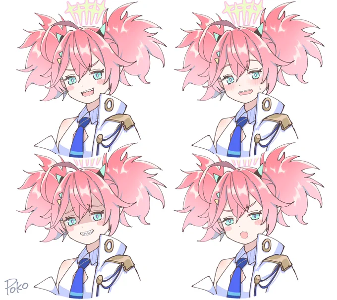 モモカ様の表情どれもかわいい
#ブルアカ 