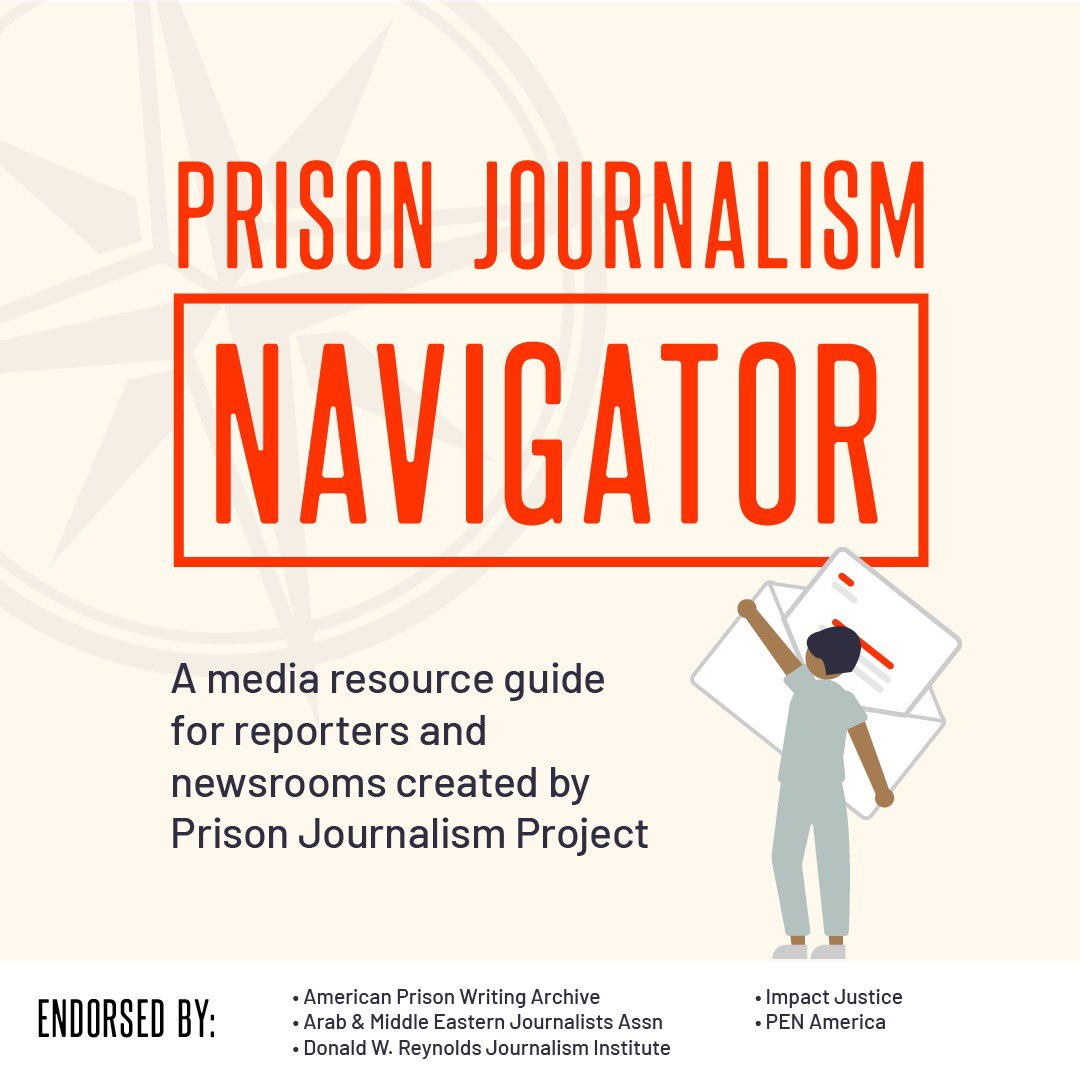 prisonjourn's tweet image. 🚨 NEW PJP TOOL JUST DROPPED🚨 A media resource guide for reporters and newsrooms. Read more here: prisonjournalismproject.org/2022/05/05/pjp…