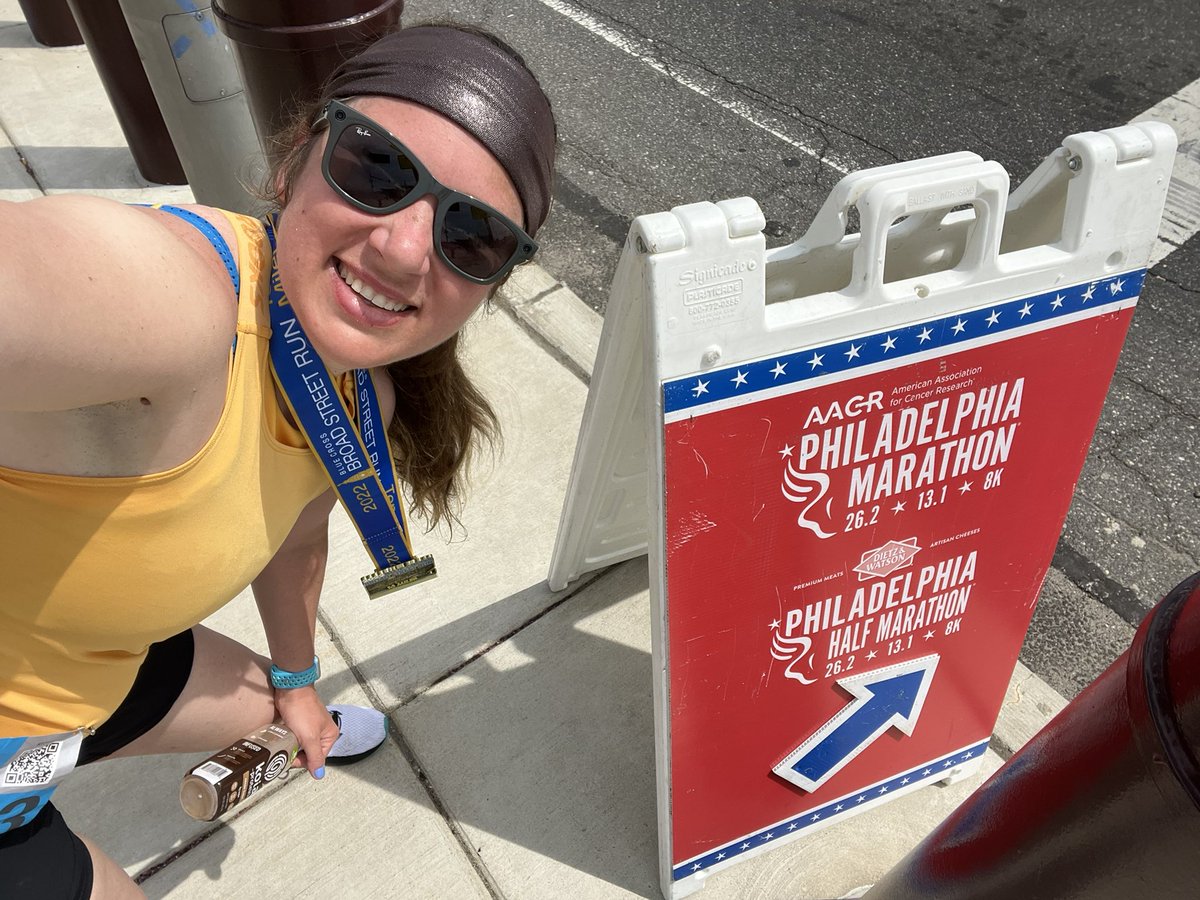 laurendeeh's tweet photo. #latergram Spotted on Sunday on my way to my car after @IBXRun10, a sign for another one of this yearβs races. @Philly_Marathon in late November. #bibchat #phillyrunning https://t.co/Clu9VPnZ91