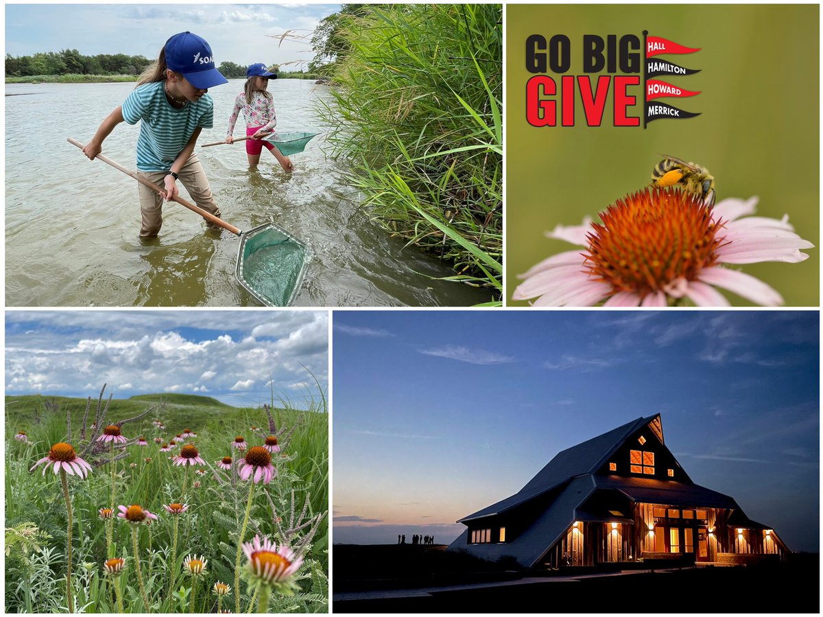 Today is <a href="/GoBigGIVE/">Go Big GIVE</a>! Please consider visiting gobiggive.org/prairieplains to donate and support our mission to connect people and prairies. Every donation, no matter the size, has the ability to make a big impact today! Thank you!  
#GoBigGIVE