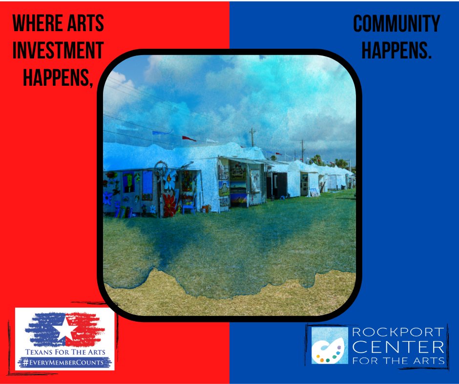 TXfortheArts's tweet photo. Texans for the Arts member @RockportTXArt is hosting the 2022 Rockport Art Festival! This festival stimulates the Arts economy in Rockport and has become a staple of the summer season on the coast, bringing together thousands of artists and art lovers. #EveryMemberCounts https://t.co/asa4oA7EZR