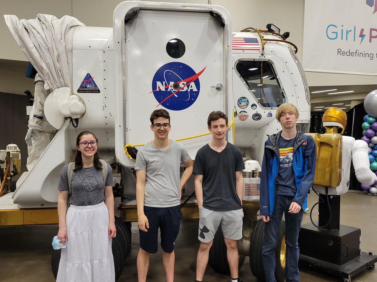 ABJRobotics's tweet image. NASA is at the #VEXWorlds2022.