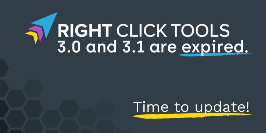RecastSoftware's tweet image. Right Click Tools 3.0 and 3.1 versions are expired. Update today! ow.ly/So4750IMTGO #RightClickTools #ConfigMgr #MEMCM #MECM #SCCM