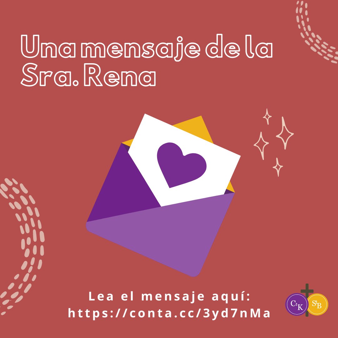 StBCtKYM's tweet photo. Ms. Rena shared an important announcement via email this morning. Read it here: https://t.co/9ipK4Kfy7q
.
Rena compartió un importante anuncio por correo electrónico esta mañana. Léalo aquí: https://t.co/9ipK4Kfy7q https://t.co/QY8pBCJfyR