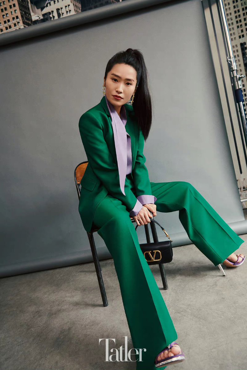 dramapotatoe's tweet photo. #ZhangMo, film director and daughter of #ZhangYimou, takes the cover of Tatler China in a special “second generation” feature
Full spread - https://t.co/hpUGM9V11I https://t.co/MiYo0g3Nud