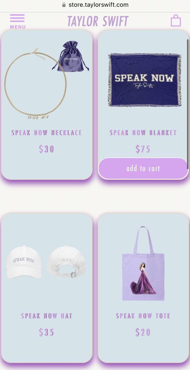 pureswift's tweet photo. EVERYONE MOVED WHAT IS HAPPENING?? SPEAK NOW TV &amp; 1989 TV MERCH IS UP ON TAYLOR’S WEBSITE..PERHAPS A DOUBLE DROP?? https://t.co/sWB4QSArQ2