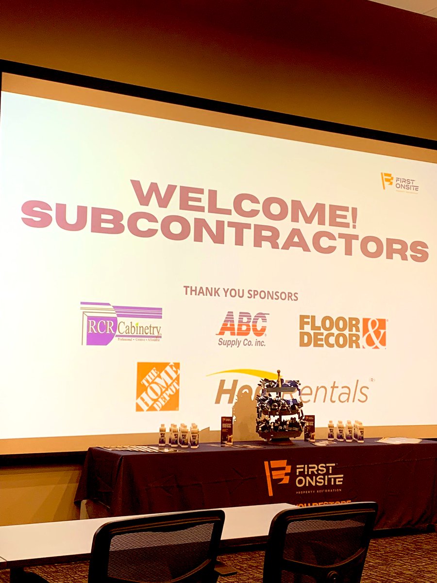 jasonvazHD's tweet photo. #thd1920 thanks First Onsite, Tim and Mike, for the invite to their contractor breakfast! We are happy to sponsor every year! #properks #Xtraeffort @BrianLyonsHD @Jacobhomedepot @edwardwardTHD @stacey_pentico @firstonsite https://t.co/vDOUHPDidu