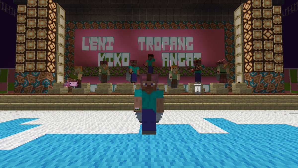 Streamers4Leni's tweet photo. Thank you for joining our Minecraft Building Stream for Leni-Kiko! Salamat sa pagtindig, mga Kakampink Streamers!

Laging tandaan na sa gobyernong tapat, angat buhay ang lahat! #KulayRosasAngBukas #LeniKikoAllTheWay2022 https://t.co/m3aQiaTuAx