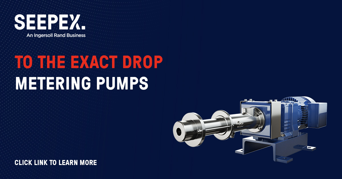 SEEPEX #metering and #dosing #pumps have a high repeatable #accuracy with #MinimalPulsation leading to reduced consumption of chemicals and #ReducedCosts.

Learn More: ow.ly/x9hW50IXknw