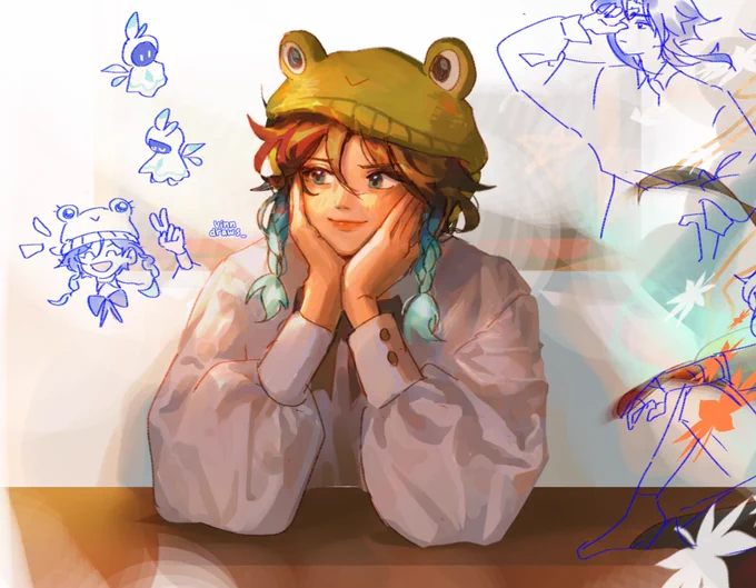 doodles of my favs !!! #原神 #genshinimpact 