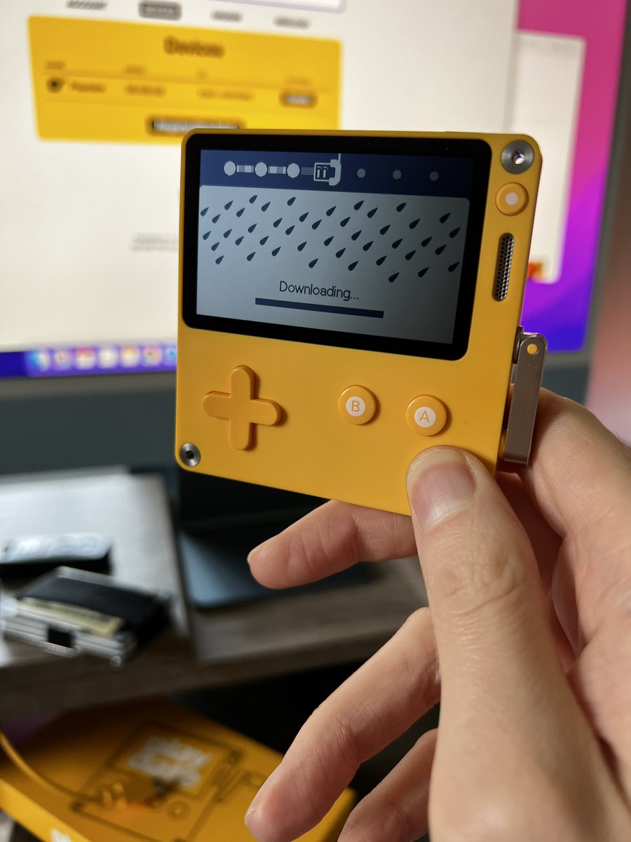 It has arrived! #playdate