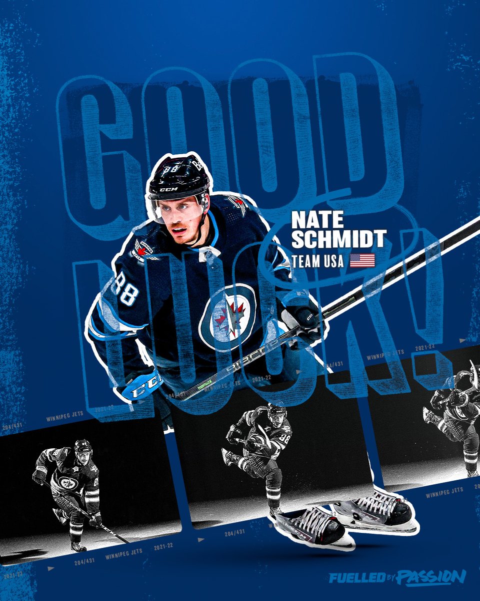 NHLJets's tweet photo. Team USA just got a whole lot happier!

Congratulations @nateschmidt29 on being named to the @usahockey World Championship roster 🎉 https://t.co/f5XschkJT3