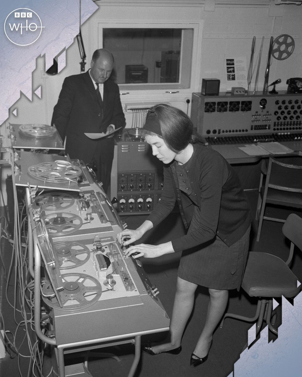 Remembering Delia Derbyshire, one of the pioneers of the original #DoctorWho theme, on her birthday 🎵🎂