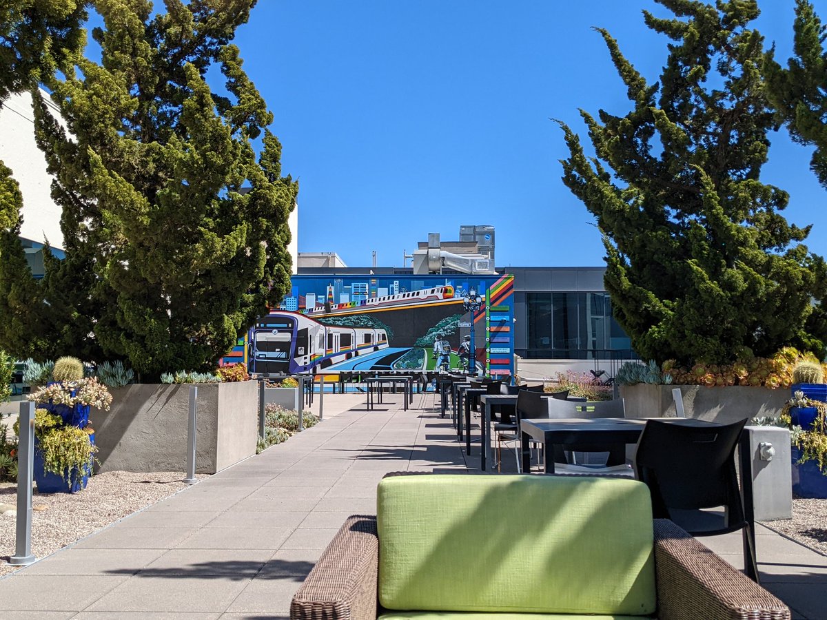 Best place to work on a sunny afternoon ☀️