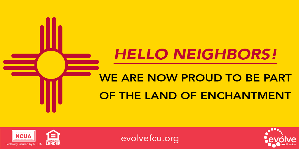 evolveFCU's tweet photo. We are excited to be offering our services in Dona Ana County! We invite you to make evolve Federal Credit Union your financial institution of choice in Las Cruces and experience the CU difference.
#evolvefcu #cudifference #creditunion #elpasotx #lascrucesnm #landoftheenchantment https://t.co/ALXl7K7r3m