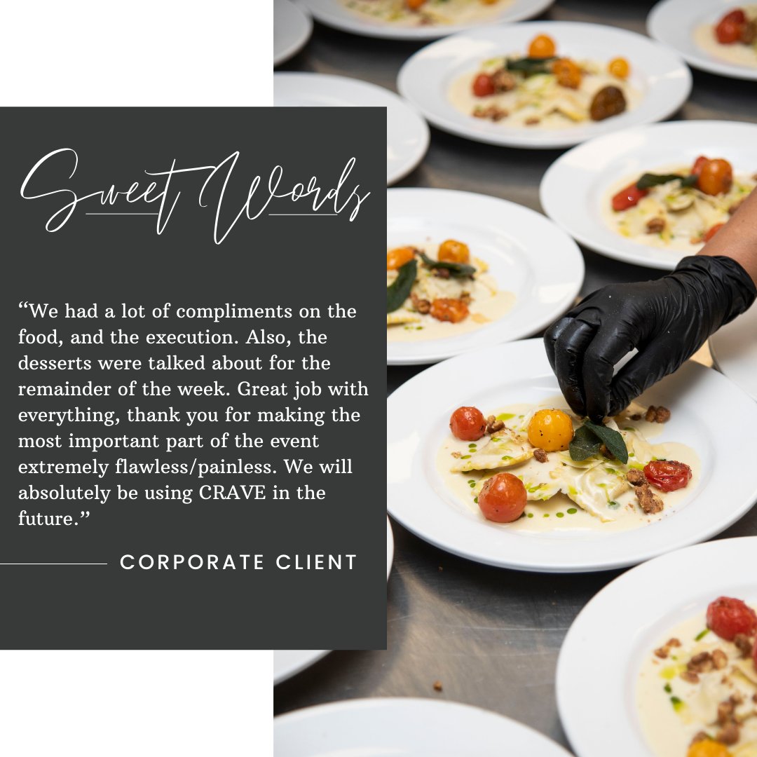 CRAVE Catering tweet media