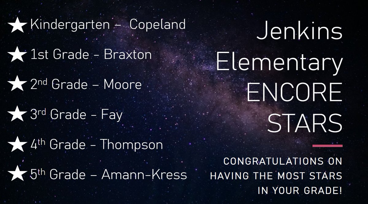 Solomon_PWCS's tweet photo. Look at these Encore Stars! Great Job! #JJESEncore https://t.co/2oanOCHiZs