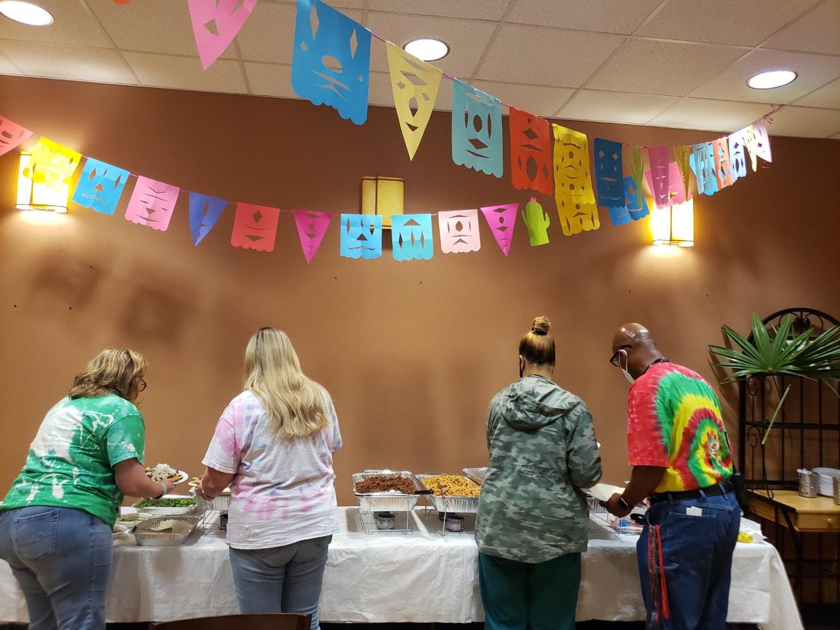 rca_media's tweet photo. Cinco de mayo luncheon for our AMAZING RCA Teachers!!! We appreciate all you do!!!!!! https://t.co/9ZYLReUWs6