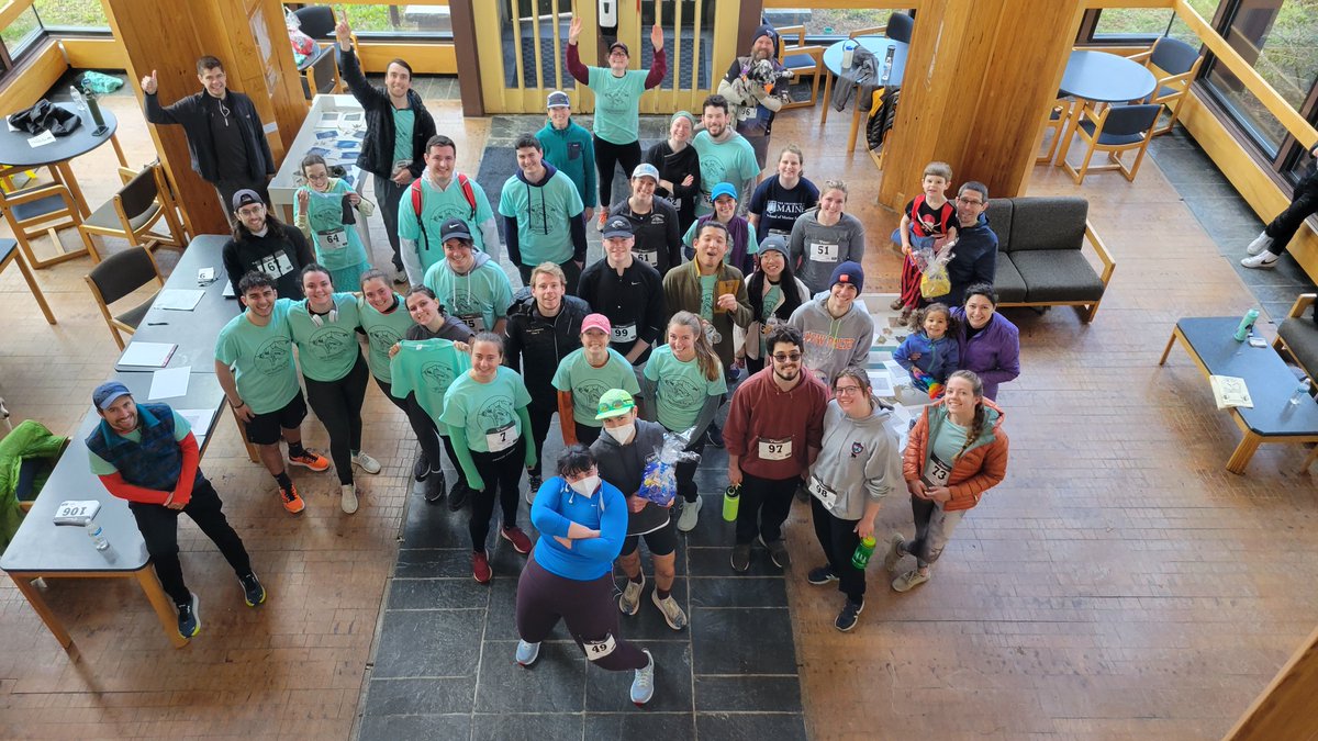 UMaineAFS's tweet photo. Thanks to everyone who participated in the Annual Spawning Run! Congrats to Frank Sternberg coming in 1st for men and Brigit Humphreys for 1st in women! Great Job Everyone! https://t.co/7uqCyKBkLv
