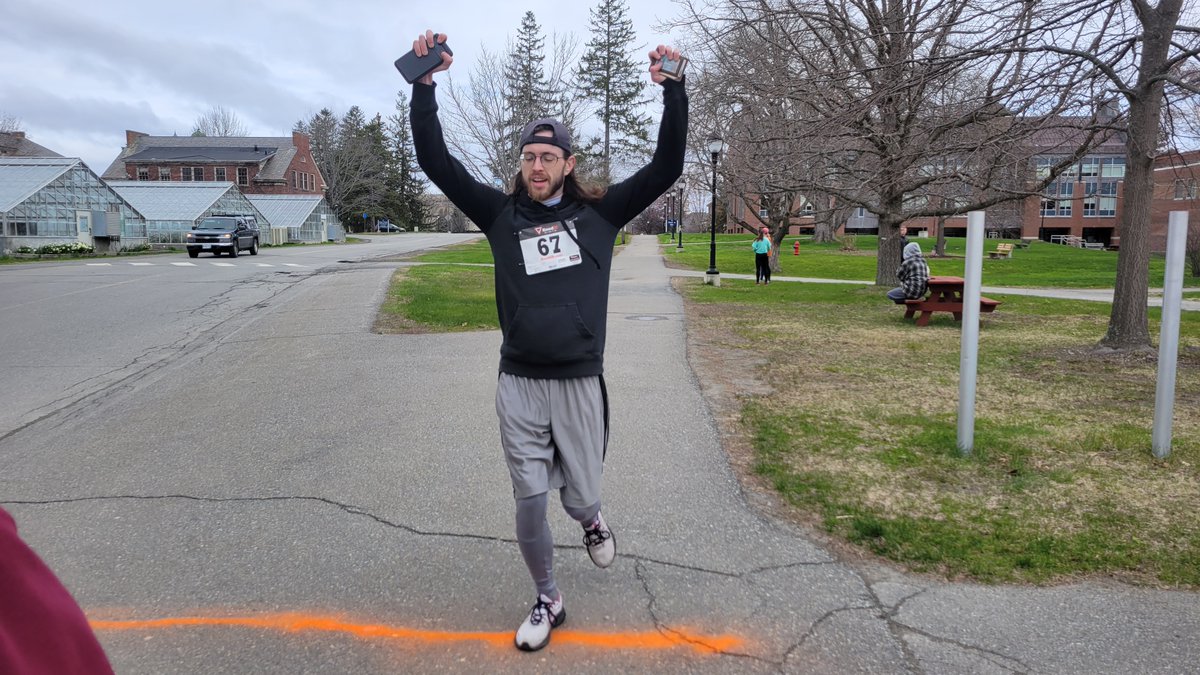 UMaineAFS's tweet photo. Thanks to everyone who participated in the Annual Spawning Run! Congrats to Frank Sternberg coming in 1st for men and Brigit Humphreys for 1st in women! Great Job Everyone! https://t.co/7uqCyKBkLv