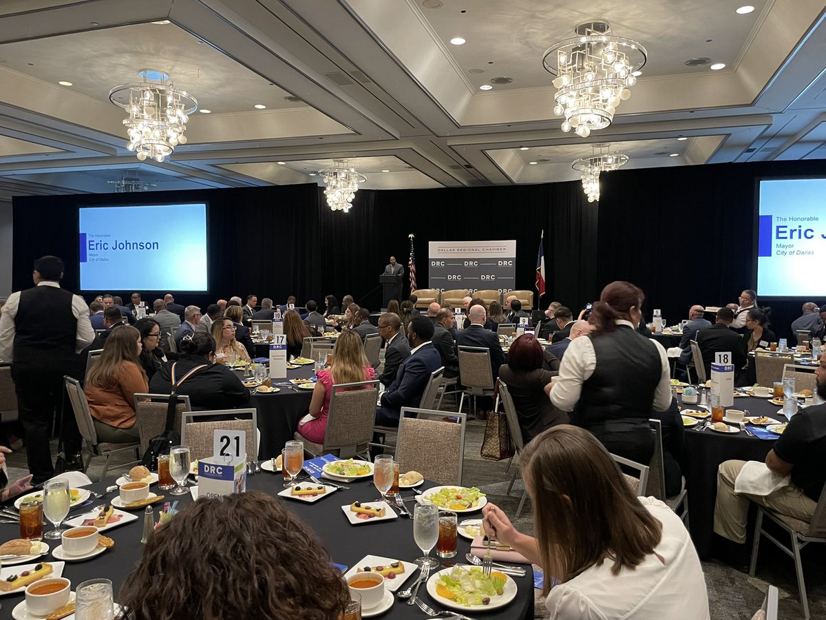 Johnson4Dallas's tweet image. Honored to kick off the @DRC’s first-ever State of Public Safety event — featuring @DPDChiefGarcia — today. We must always put public safety first in our city through a relentless focus on both data-driven law enforcement strategies and community-based solutions. 💯