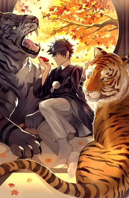 Tiger bride 🐯⛪💛
#JujutsuKaisen #megumifushiro 