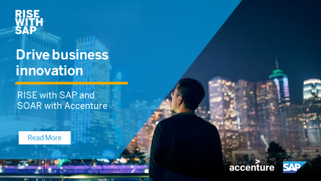 lebacongaillard's tweet photo. Learn how #RisewithSAP and SOAR with @Accenture drive innovation and new value at every stage of your business – from business case, to implementation: https://t.co/uzXvP9X8ld https://t.co/ny4n9TlWtZ